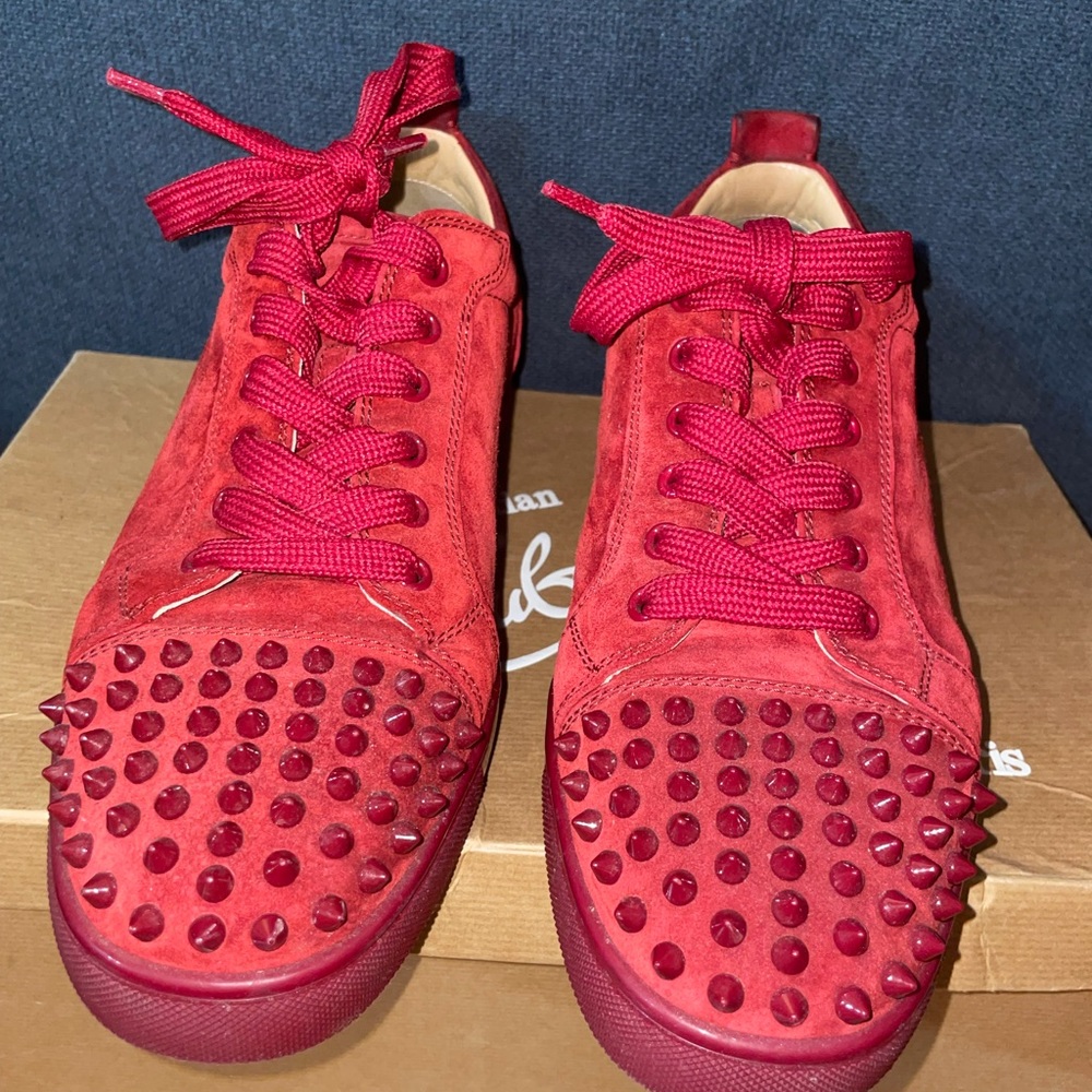 Used Christian Louboutin men’s sneakers size 10